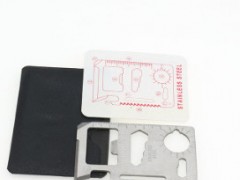 现货供应户外野营工具卡11种多功能瑞士军刀卡军刀卡片刀救生卡图2