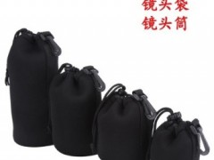批发 潜水料 无字镜头袋 单反相机镜头包 高弹力无LOGO图2