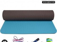 TPE瑜伽垫183*65*6MM裸垫不含配件无味防滑垫子图3
