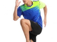羽毛球服套装男女款情侣透气速干比赛队服短袖短裤运动训练网球服图3