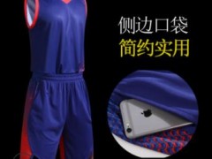 迅飞男女款篮球服定制套装舒适透气球衣篮球比赛队服篮球衣批发图2