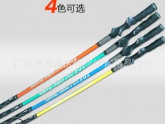 高尔夫球挥杆神器练习棒双握把姿势调整棒握姿矫正器图1