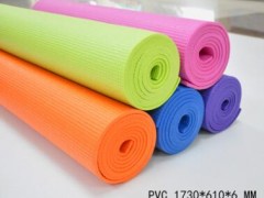 厂家直销环保PVC加厚防滑瑜伽垫 6MM初学者健身瑜珈毯垫可印LOGO图3