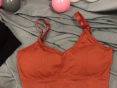 微商爆款日本裹胸螺纹背心美背裹胸防走光调节带无钢圈运动文胸女图2