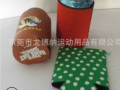 厂家供应潜水料可乐杯套 防滑保温杯套 潜水料易拉罐连底杯套图2