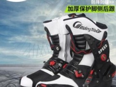 RidingTribe摩托车靴子骑行鞋赛车靴男防摔机车鞋春夏季摩托车鞋图3