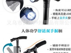 跨境专供亚马逊 walking stick TV老人拐杖手杖多功能拐棍定制图2
