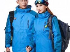 春秋防水冲锋衣男女式户外服装定制广告印字大码冬季三合一登山服图2