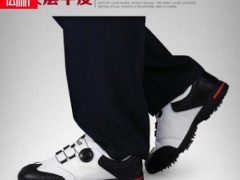 PGM高尔夫球鞋 男 活动钉鞋子 防水头层牛皮 旋转鞋带图3