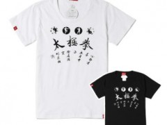 陈家沟太极纯棉文化衫休闲T恤男女运动晨练长短袖武术上衣全服装图3