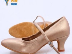 女式摩登舞鞋防滑耐磨成人舞蹈鞋女舞蹈鞋室外 牛皮舞鞋批发图3