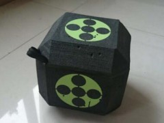 批发 室外18面3D箭靶 23cm正方体XPE泡沫靶 大型骰子色子趣味靶图3