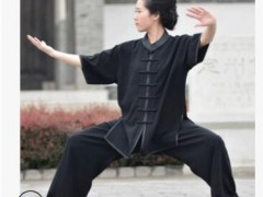 男女同款太极服练功服中老年晨练服装武术表演服太极拳服套装定做图3