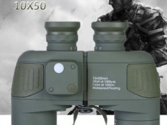 双筒望远镜 10x50罗盘望远镜高倍高清望远镜坐标测距望远镜户外图3