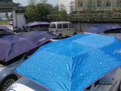 移动车篷汽车移动遮阳顶部防晒篷半自动防晒防雨遮阳隔热遮阳伞图2