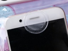 新款充气气囊漂浮手机防水袋批发透明潜水游泳防水套可指纹解锁图3