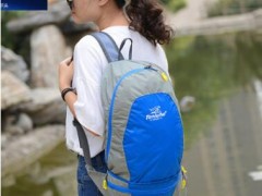 定制多功能腰包双肩包折叠收纳包两用防水户外运动背包图3