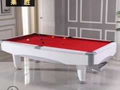 厂家生产新型九球标准成人台桌 实木全新球桌 多功能撞球台图2