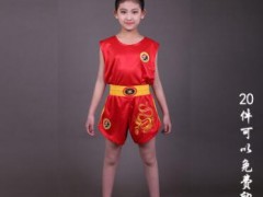 成人男女儿童舒适透气训练服散打服格斗泰拳背心短裤拳击服图3