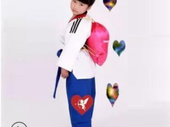 厂家直销道服黑杠跆拳道服白兰搭配儿童成人道服也可作为教练服图2