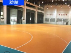 劲踏气排球场地运动地胶羽毛球乒乓球篮球pvc塑胶地板胶卷材地垫图2