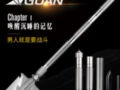 新款多功能工兵铲折叠钓鱼铁锹户外大号铲子户外军用品 野营鱼铲图2
