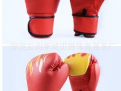 成人拳击手套少年男女散打泰拳搏击沙袋打拳男孩小孩拳套训练套装图3