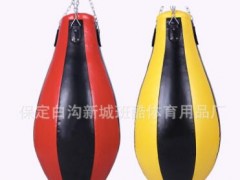 拳击沙袋 成人儿童实战训练沙包 吊式梨形训练器材超纤沙袋图2