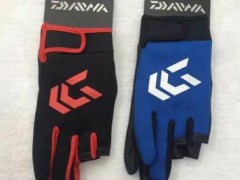 露三指矶钓海钓鱼手套防滑耐磨皮革防晒运动户外用品 厂家直销图2