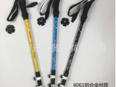 厂家直销外锁登山杖 6061航空铝合金 手杖拐杖 户外可伸缩手杖图3