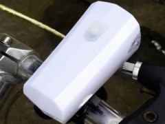 2LED自行车前灯usb充电2251强光夜骑前灯黑白款照明前灯骑行图2