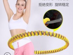 厂家直销牛筋绳呼啦圈不会掉的呼啦圈成人儿童呼啦圈彩色呼啦圈图3