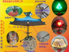 太阳伞 遮阳伞 降温伞 智能 电动伞 广告伞 雨伞3.2米图2