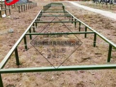 移动式低桩网部队训练匍匐前进400米障碍器低桩网低姿侧姿户外图3