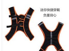 5kg10公斤负重背心沙衣 加重铁砂沙袋沙衣 跑步健身运动器材图2