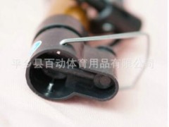 烤漆钢管便携美嘴高压打气筒篮球自行车充气筒足球球类通用打气筒图3