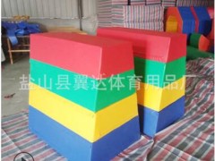 厂家直销儿童软体训练器材 可调节儿童软体三节四节跳箱软体跳箱图2
