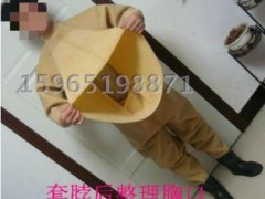 黄布纹全身连体带水鞋全干式乳胶下水裤 橡胶下水衣潜水服潜水衣图3