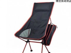 7075航空铝合金+900D牛津布户外高背折叠椅子月亮椅野营椅子铝椅图2