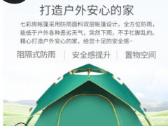 帐篷户外3-4人自动双人2单人家用防暴雨野营野外加厚防雨露营账蓬图3