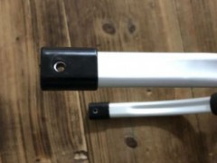 19扁管折叠购物篮小提篮礼品篮 铝把手提手铝框架图2