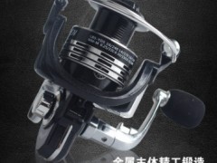 新款无间隙13+1全金属渔轮鱼线轮纺车轮路亚轮鱼轮卷线器渔具厂家图3