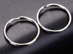 厂家供应高品质镀镍1.5x25mm钥匙圈钥匙环挂圈光圈金属圈钥匙扣图3