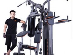 军霞三人站JX-1300多功能综合训练器引体向上拳击沙包力量图2