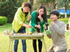 原始人折叠不锈钢户外便携家用烧烤架户外大号加厚木炭烧烤炉子图3