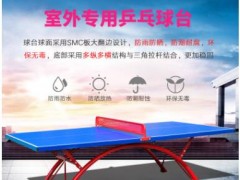 工厂直销 室外乒乓球台标准家用smc户外防水防晒乒乓球桌学校球桌图2