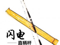 船杆闪电1.8/2.1/2.4/2.7米碳素路亚竿船钓竿雷强竿近海60号鱼竿图2