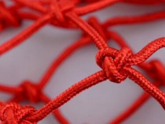 加粗版耐用篮球网 专业比赛用丙纶三色篮球框网 户外运动篮球架网图3