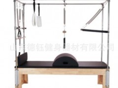 普拉提实木平床私教器械提重组训练床核心床滑动平床瑜伽健身器材图2