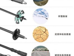 户外运动旅行直柄外锁登山杖超轻便携可伸缩徒步手杖碳纤维拐杖图3